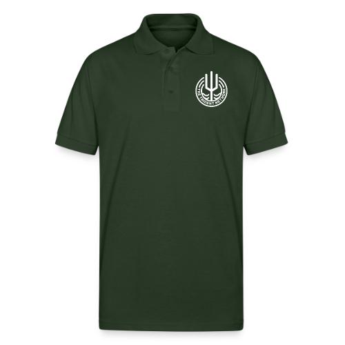 Trident White - Gildan Unisex 50/50 Jersey Polo