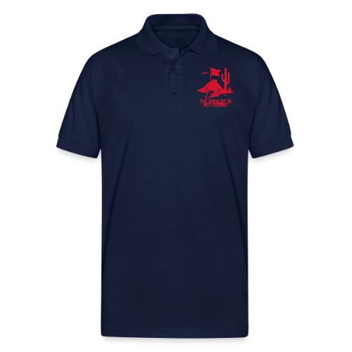 The Cavalry is Not Coming - Red - Gildan Unisex 50/50 Jersey Polo