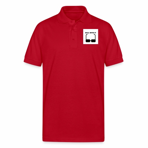 Deal with it - Gildan Unisex 50/50 Jersey Polo