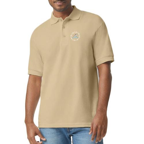 No Touch No Talk No Eye Contact - Gildan Unisex 50/50 Jersey Polo