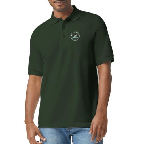 No Touch No Talk No Eye Contact - Gildan Unisex 50/50 Jersey Polo