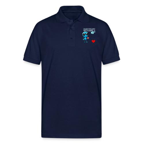 Smoon City_I'm in Tuscany with Mrs. S - Gildan Unisex 50/50 Jersey Polo
