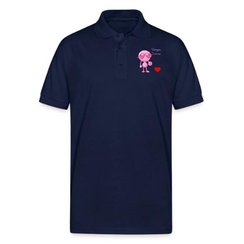 Smoon City_Viareggio Tuscany Pink - Gildan Unisex 50/50 Jersey Polo