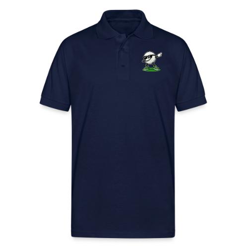 Golf Ball Dab Graphic Tee | Fun & Trendy Design - Gildan Unisex 50/50 Jersey Polo