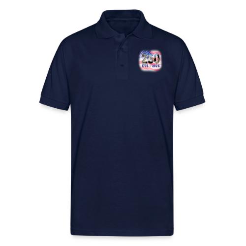 1776 - 2026 | 250 Years USA - Gildan Unisex 50/50 Jersey Polo