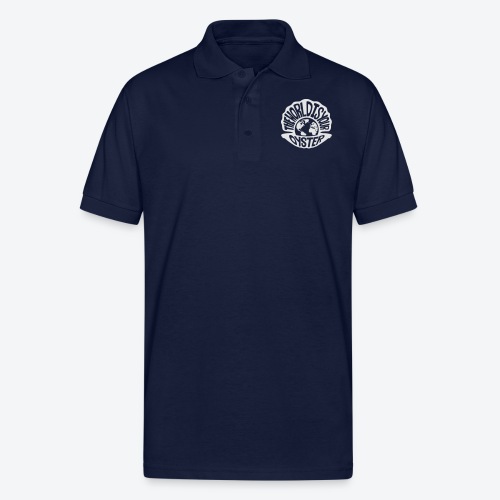 The World Is Your Oyster - Light - Gildan Unisex 50/50 Jersey Polo