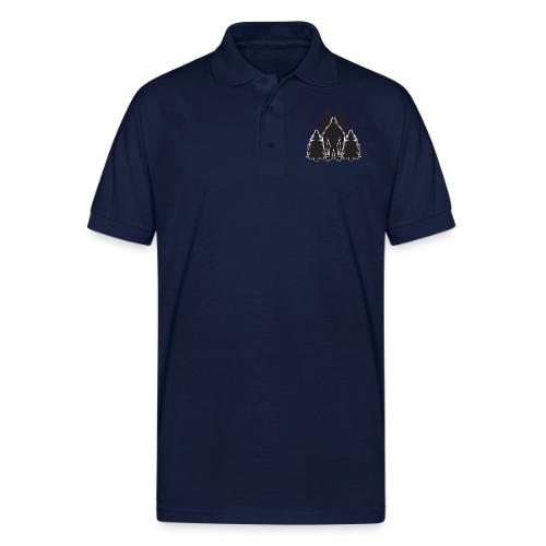 Bigfoot Trees - Gildan Unisex 50/50 Jersey Polo