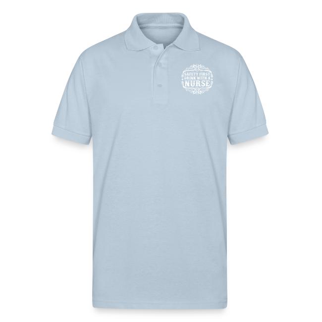 Safety first drink with a nurse. Funny nursing