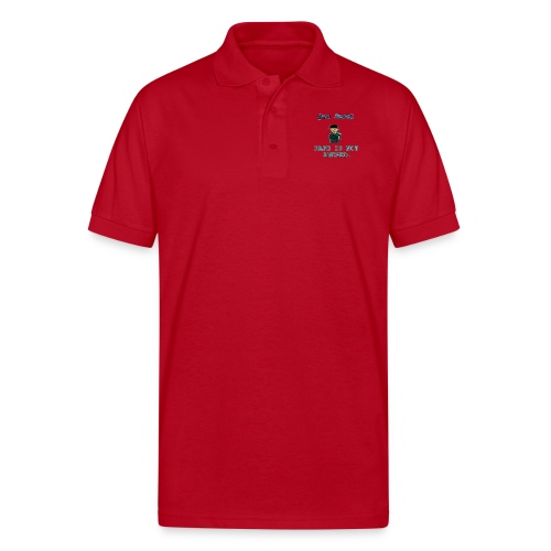 Raph Is Not Amused T-Shirt - Gildan Unisex 50/50 Jersey Polo