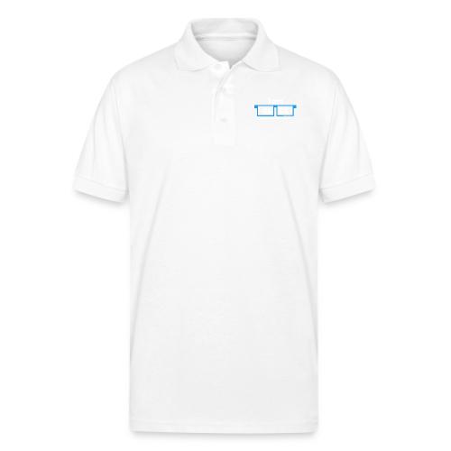iamGEEK LOGO - Gildan Unisex 50/50 Jersey Polo