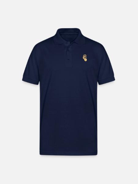 phone - Gildan Unisex 50/50 Jersey Polo - navy