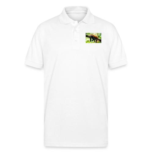 Fox napping meme - Gildan Unisex 50/50 Jersey Polo