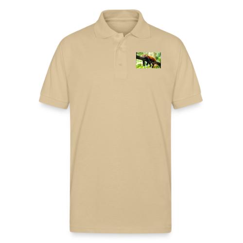 Fox napping meme - Gildan Unisex 50/50 Jersey Polo