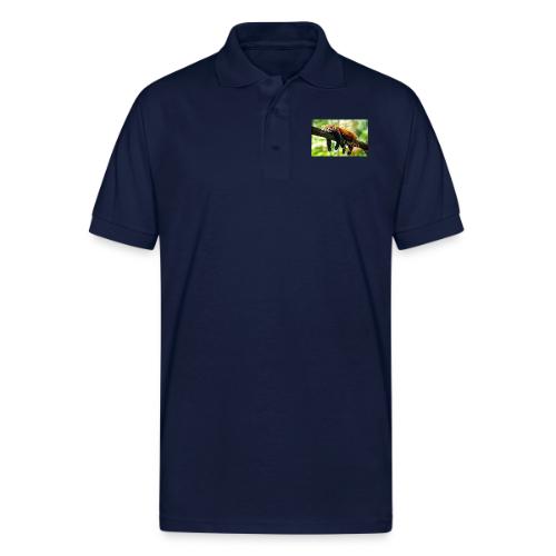 Fox napping meme - Gildan Unisex 50/50 Jersey Polo