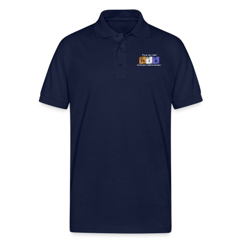 If You Can Read This, Thank Your Science Teacher - Gildan Unisex 50/50 Jersey Polo