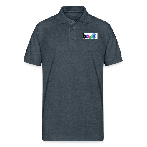 brush the haters off - Gildan Unisex 50/50 Jersey Polo