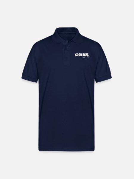 Good Days - Gildan Unisex 50/50 Jersey Polo - navy
