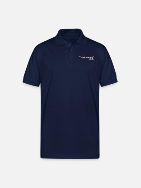 DESIGNIm not surprised - Gildan Unisex 50/50 Jersey Polo - navy