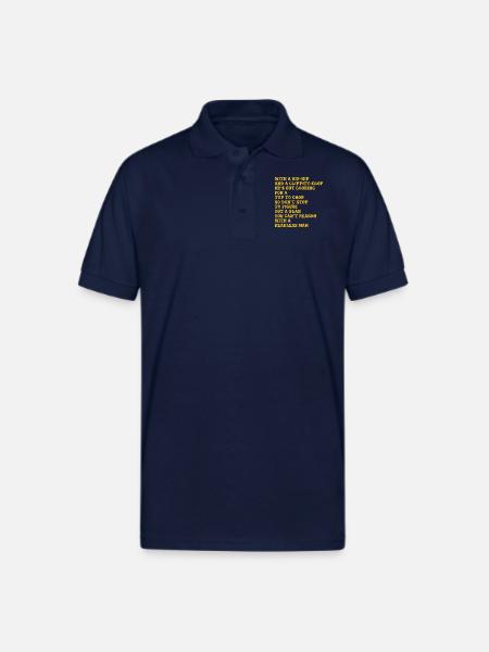 The Headless Horseman - Gildan Unisex 50/50 Jersey Polo - navy