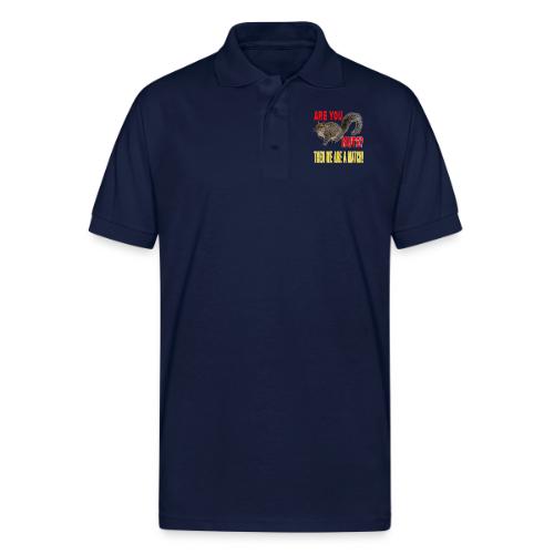Are You Nuts? Then we are a match! - Gildan Unisex 50/50 Jersey Polo