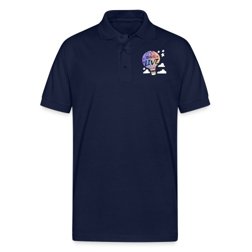 To Travel Is To Live - Gildan Unisex 50/50 Jersey Polo