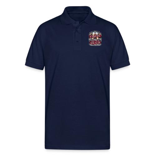 New Year's Champagne T-Shirt - Gildan Unisex 50/50 Jersey Polo