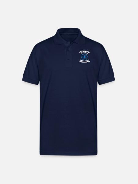 Physics Reason - Gildan Unisex 50/50 Jersey Polo - navy