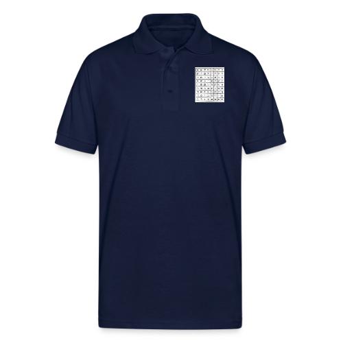 72 Names of God - Gildan Unisex 50/50 Jersey Polo