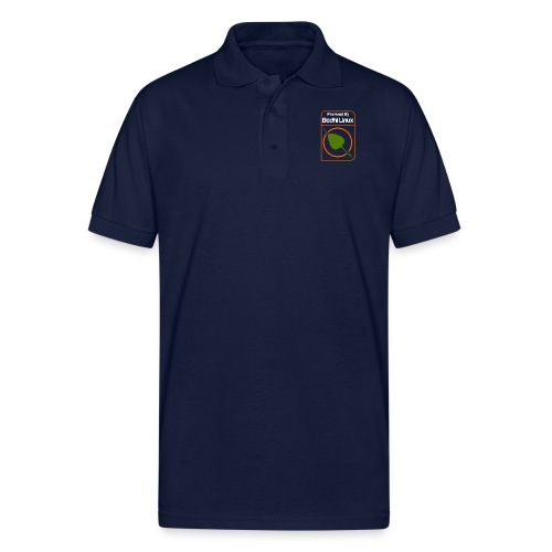 Powered by Bodhi Linux - Gildan Unisex 50/50 Jersey Polo
