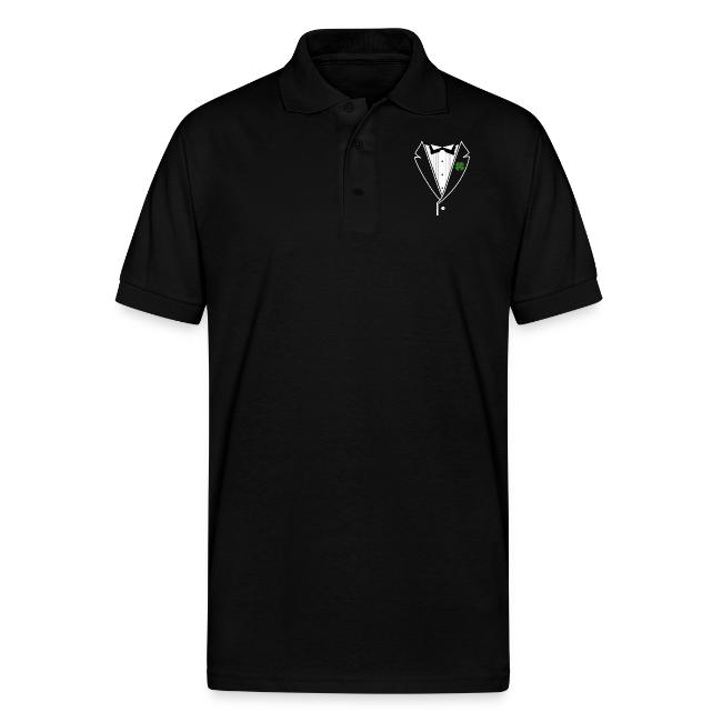 Shamrock Tuxedo w/ White Lapel