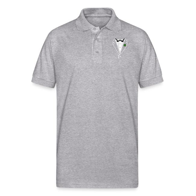 Shamrock Tuxedo w/ White Lapel
