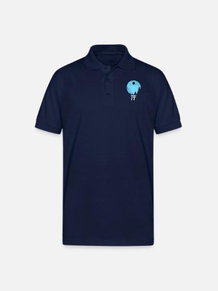 Shoot It107 - Gildan Unisex 50/50 Jersey Polo - navy