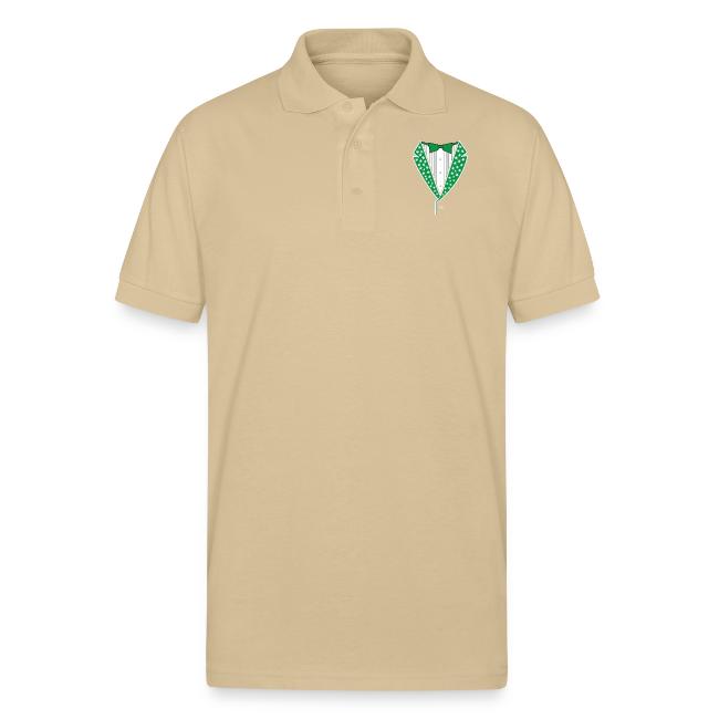 Star Tuxedo in Green PNG