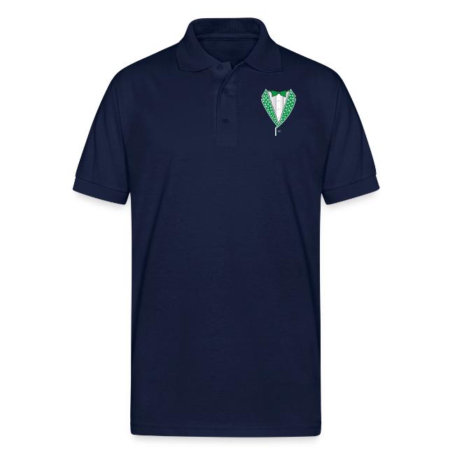 Star Tuxedo in Green PNG
