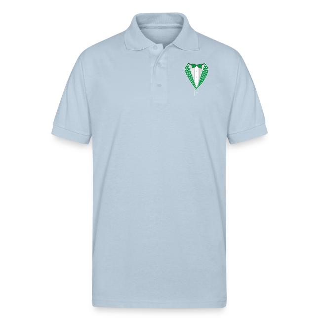 Star Tuxedo in Green PNG