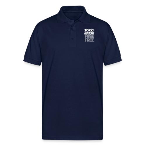 TOXIC WORKPLACE SURVIVOR - Gildan Unisex 50/50 Jersey Polo