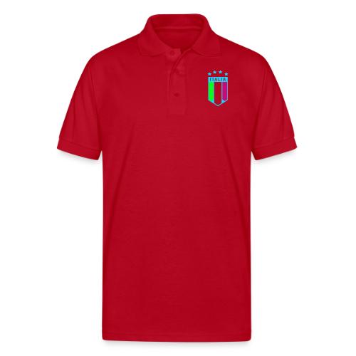 4 Star Italia Shield - Gildan Unisex 50/50 Jersey Polo