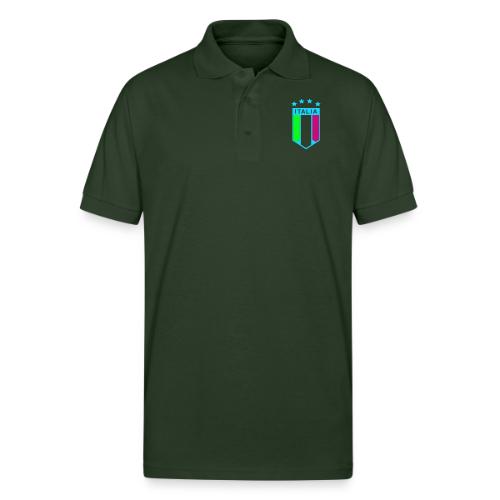 4 Star Italia Shield - Gildan Unisex 50/50 Jersey Polo