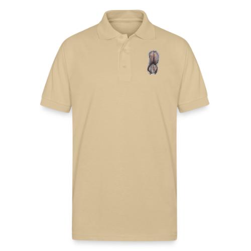 Gray squirrel - Gildan Unisex 50/50 Jersey Polo