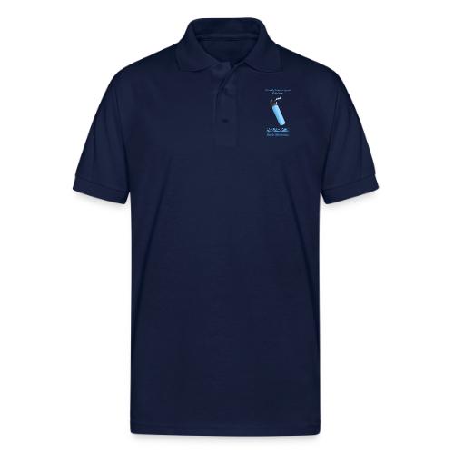 Emotional Support Water Bottle T-Shirt | Still Anx - Gildan Unisex 50/50 Jersey Polo
