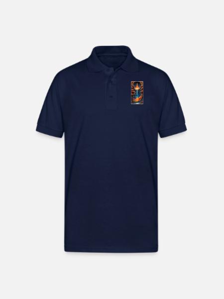 Fantastic Journey - Gildan Unisex 50/50 Jersey Polo - navy