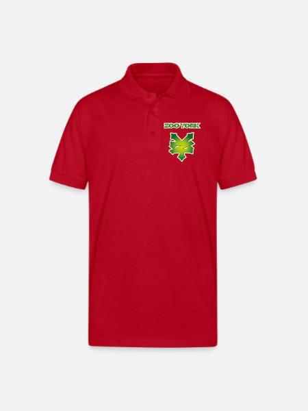Zoo York Green - Gildan Unisex 50/50 Jersey Polo - red