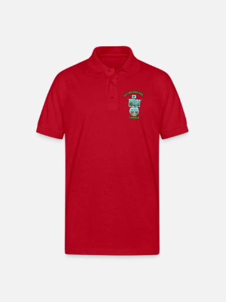 Just One More Tank - Gildan Unisex 50/50 Jersey Polo - red