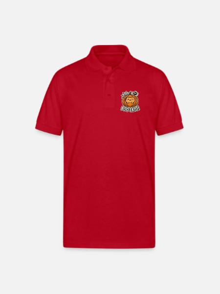 Pumpkin Boo-Tato Cute Halloween - Gildan Unisex 50/50 Jersey Polo - red