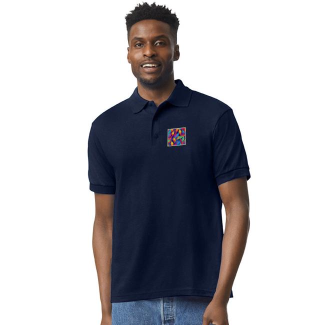 Vibrant Autumn Leaves Abstract Art