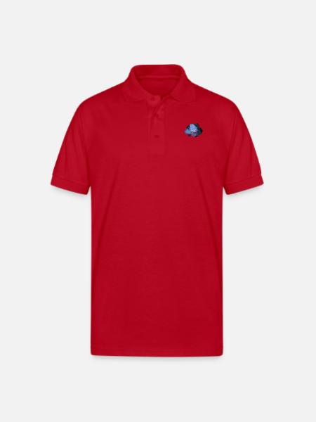 Artist - Gildan Unisex 50/50 Jersey Polo - red