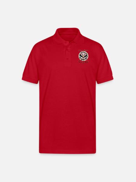 Berry Sweet Vegan - Gildan Unisex 50/50 Jersey Polo - red