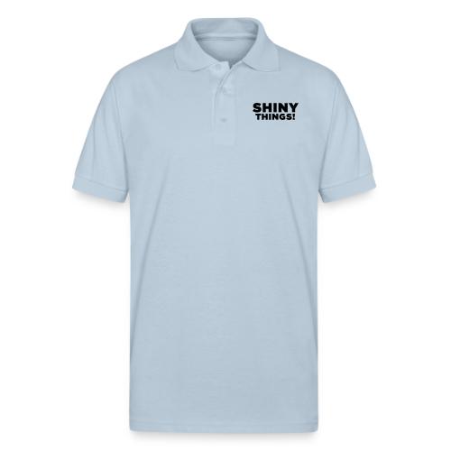 Shiny Things. Funny ADHD Quote - Gildan Unisex 50/50 Jersey Polo