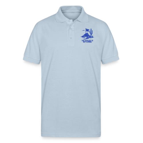The Cavalry is Not Coming - Blue - Gildan Unisex 50/50 Jersey Polo