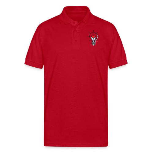 FUMCSD Heart Light Bulb - Gildan Unisex 50/50 Jersey Polo